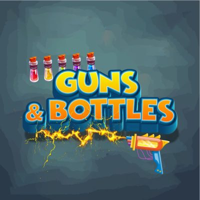 Guns bottles